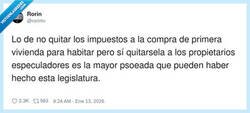 Enlace a Los impuestos no se tocan… salvo que lleves traje y tres pisos en Airbnb, por @rorintv