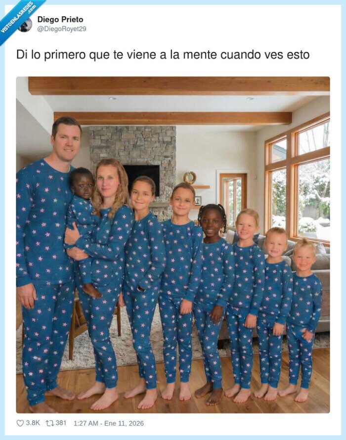 hijos,colores,familia numerosa
