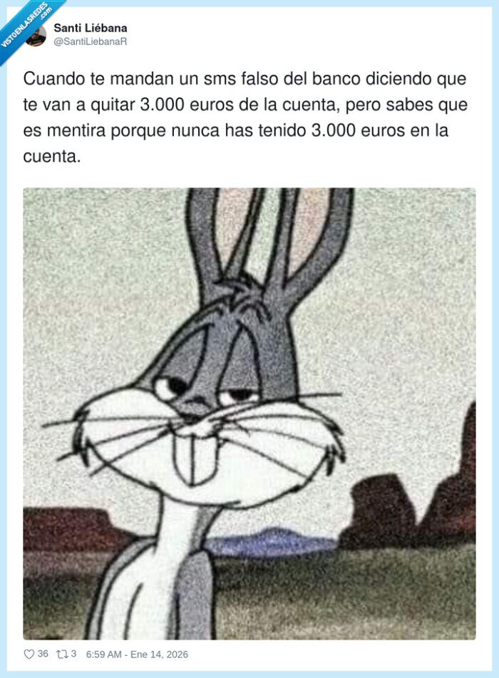 1712368 - A mí no me la cuelan, por @SantiLiebanaR