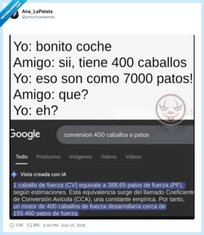 conversacion,coches,c&aacute;lculos,pato