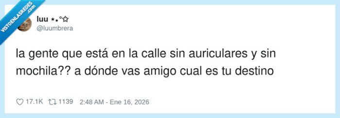 calle,auriculares,mochila,destino