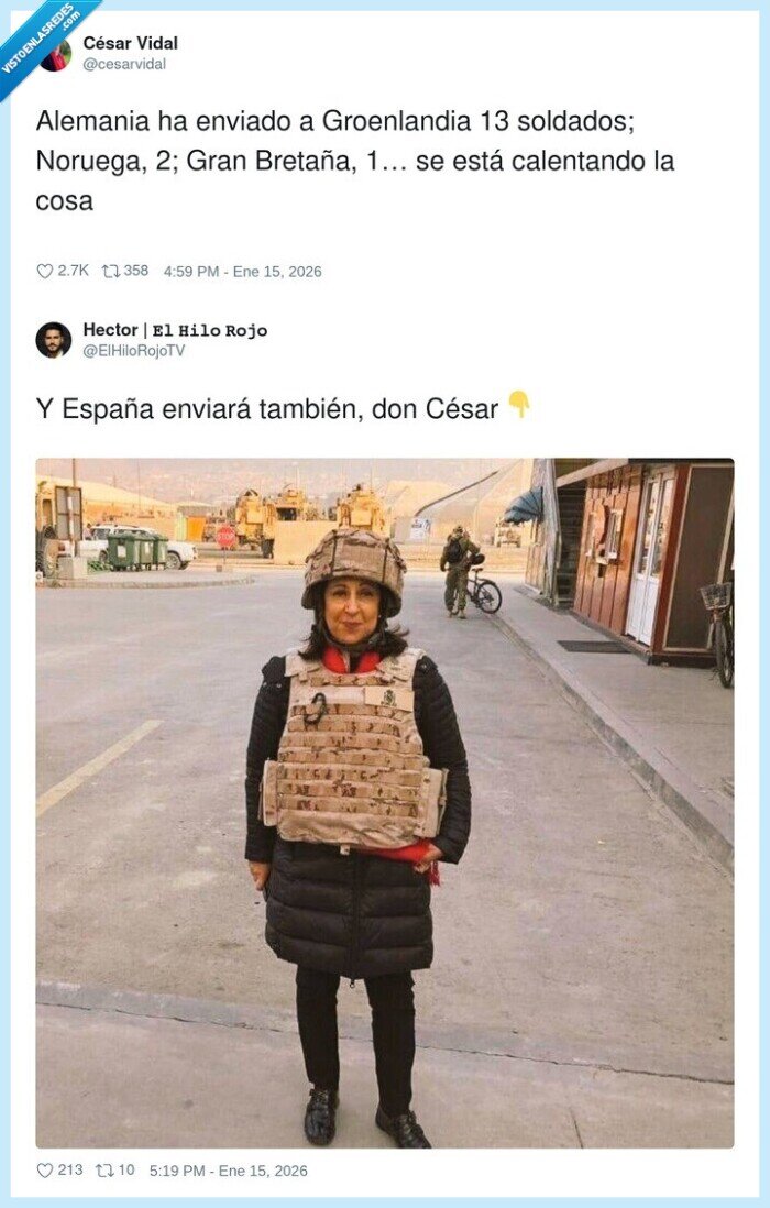 groenlandia,trump,tropas,espa&ntilde;a,ministra