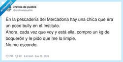 Enlace a El karma no hace cola: pide turno en la pescadería, por @cretinadepueblo