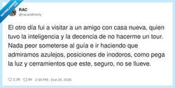 Enlace a No he venido a aplaudir azulejos ni a valorar la orientación del váter