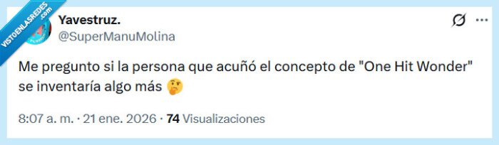 one hit wonder,inventar