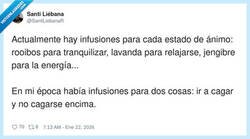 Enlace a Yo necesito una infusión que me quite el cuñadismo, pero no la encuentro en el herbolario, por @SantiLiebanaR