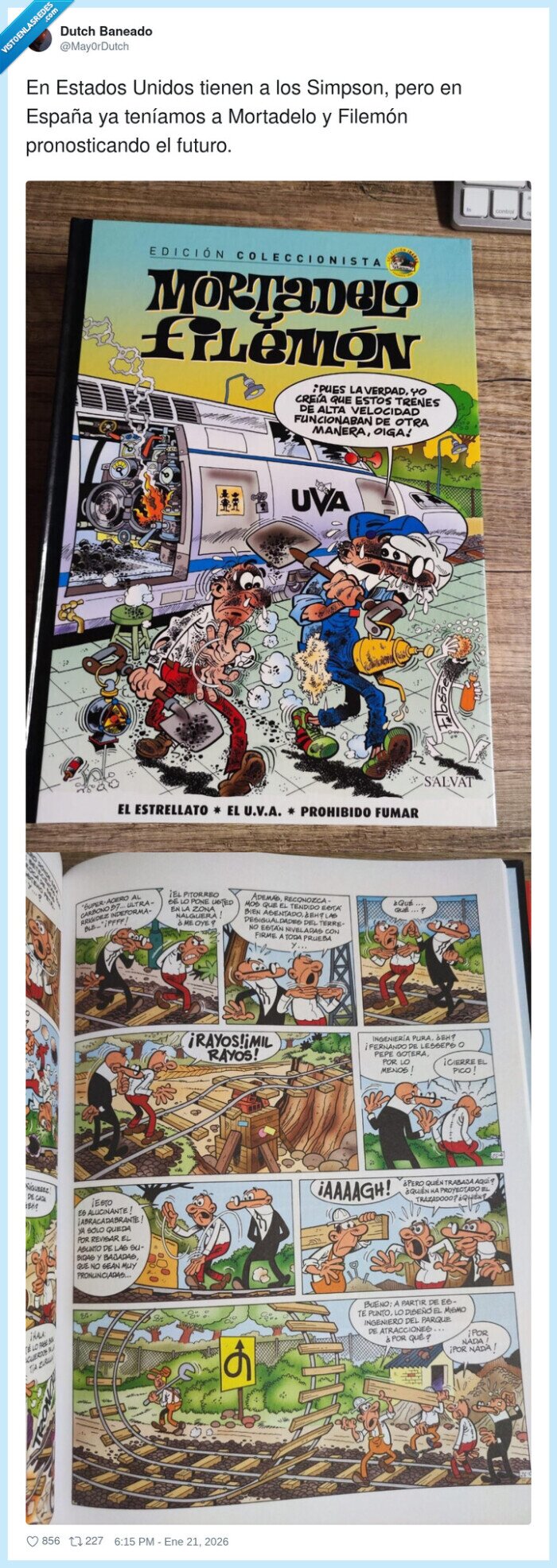 Mortadelo,Filem&oacute;n,comics,trenes,UVA