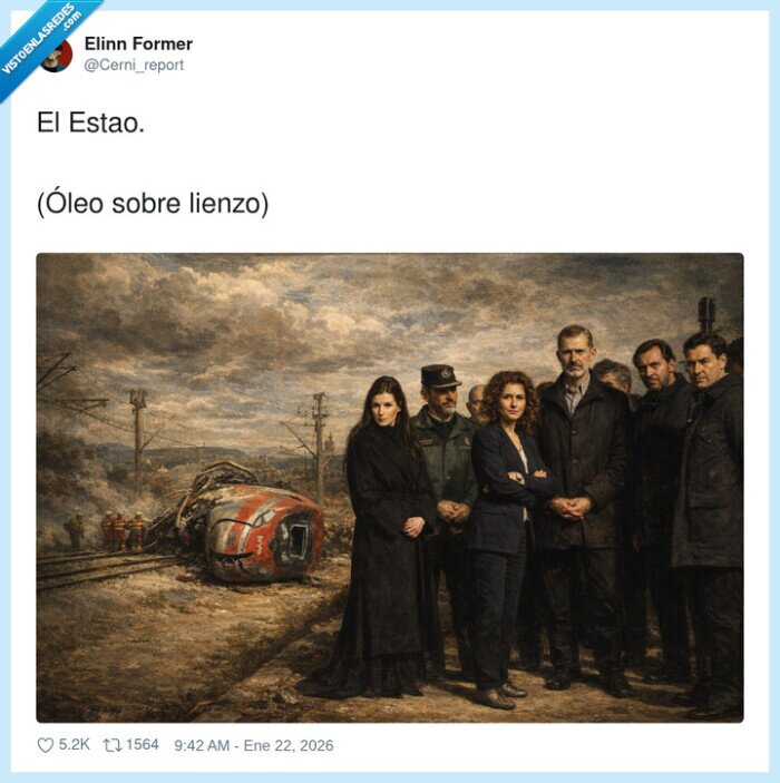 lienzo,estado,letizia,tren