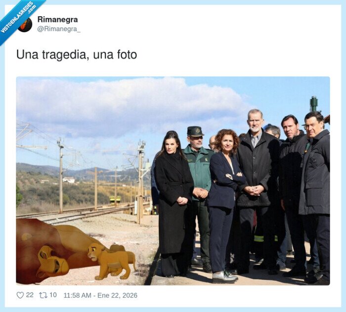 tragedia,fotograf&iacute;a,tren,lions,oficiales,el rey leon