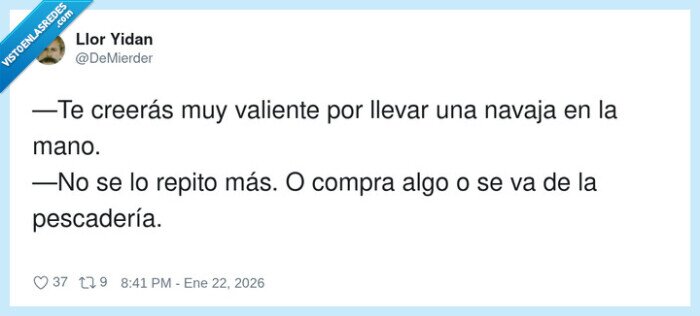 navaja,pescader&iacute;a,compra,valent&iacute;a,di&aacute;logo
