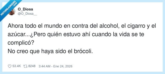 alcohol,cigarro,az&uacute;car,br&oacute;coli,vida