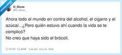 Enlace a Mucho demonizar el azúcar, pero el brócoli nunca me abrazó en una ruptura, por @O_Diosa__