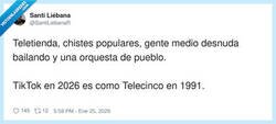 Enlace a Al final TikTok solo es Telecinco con filtros y menos publicidad… todavía, por @SantiLiebanaR