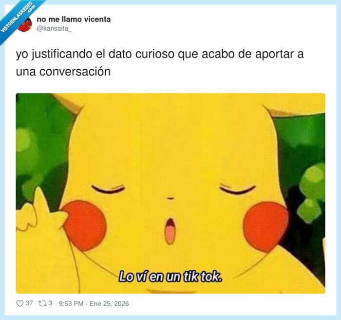 pikachu,tiktok,conversaci&oacute;n,dato,justificaci&oacute;n