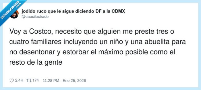 Costco,familiares,compras,abuelita,ni&ntilde;o