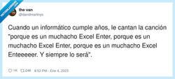 Enlace a Felicidades, otra vuelta al sol… y tú sin salir de Excel ni con Enter, por @davidmartinyo