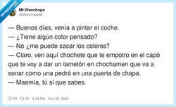 Enlace a Sacar los colores a lo guarro