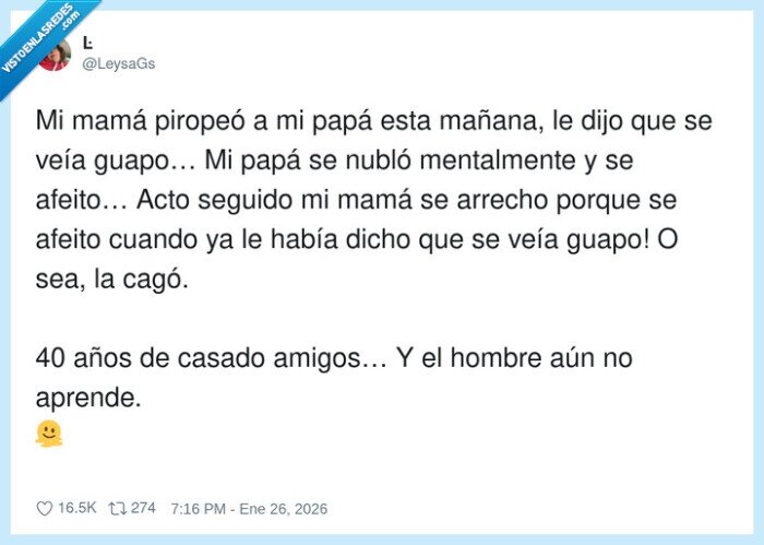 matrimonio,40a&ntilde;os,piropo,afeitado,cachondeo
