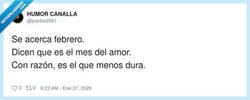 Enlace a Febrero, el mes del amor y del desamor, por @jcarlos2001