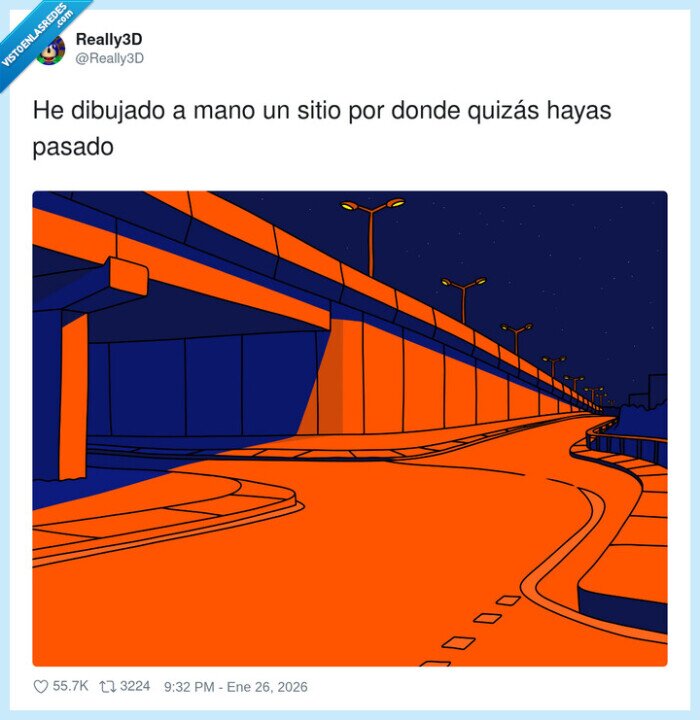 dibujo,noche,ciudad,calle,3D