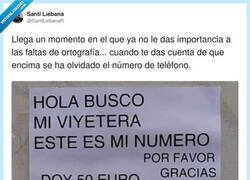 Enlace a Me da igual que escribas fatal, pero por lo menos pon el número, crack, por @SantiLiebanaR