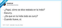 Enlace a Cuando llueve en la India: escurry por todas partes, por @NOROBESPIERRE