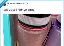Enlace a Qué generosidad de botella, claro que motiva