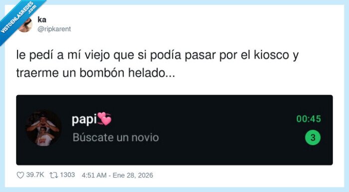 pap&aacute;,bombo_helado,solicitud,novio,rechazo