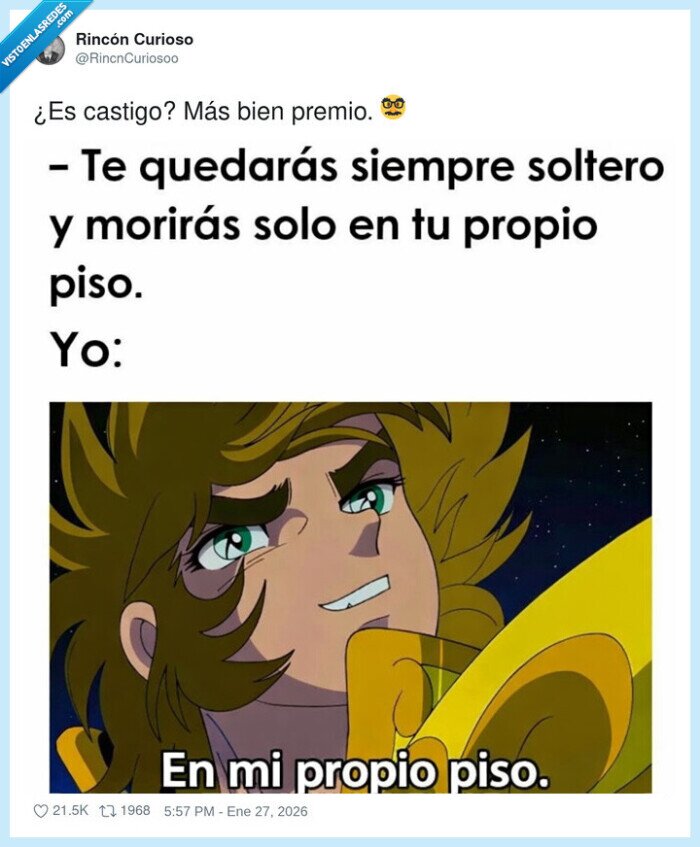 solter&iacute;a,departamento,premio,castigo