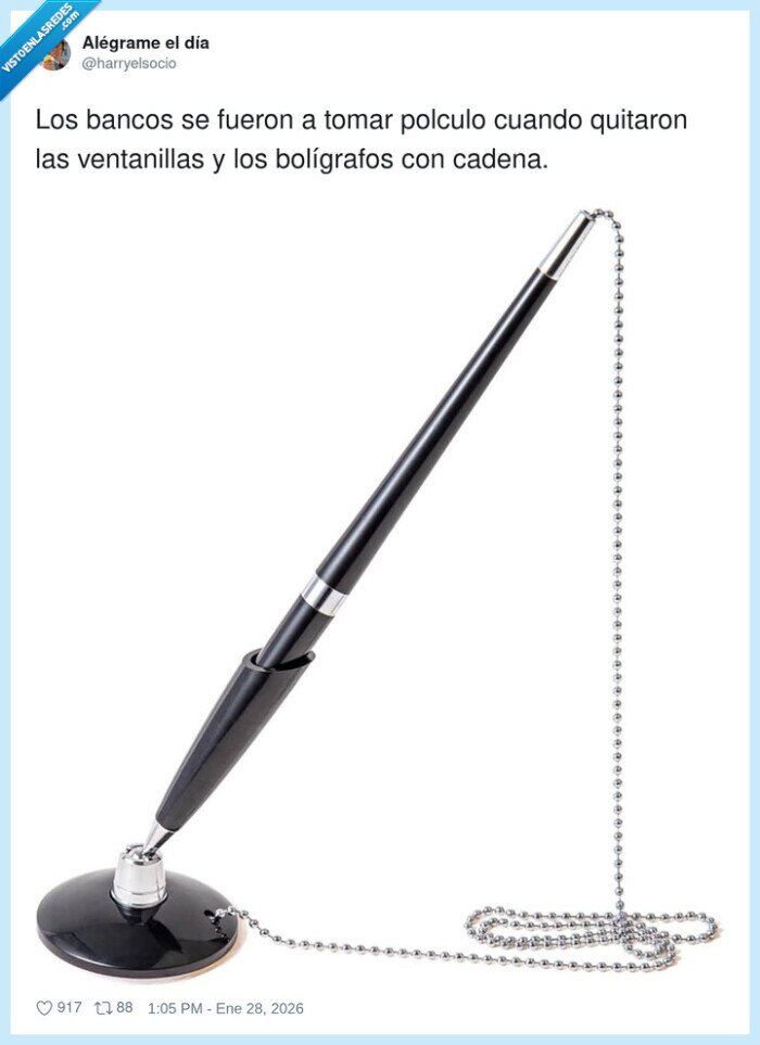 bancos,bol&iacute;grafos,cadenas,ventanillas,sarcasmo