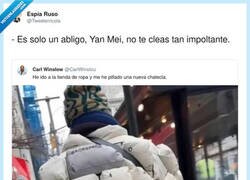 Enlace a Me pedí una chaqueta acolchada y me llegó el teclado del ordenador en talla XL, por @Tweeterricola