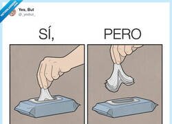 Enlace a Yo sacando un clínex: salen cinco, pero el catarro sigue en premium, por @_yesbut_