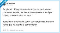 Enlace a Libre mercado para mí, regulación para lo que compro yo, por @grumositor