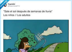Enlace a Sale el sol: los niños a la calle y los adultos a poner lavadoras como si nos fuera la vida, por @Supertramp9713