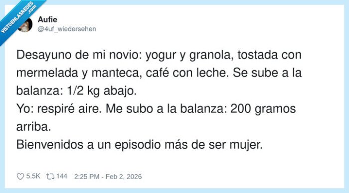desayuno,peso,mujer,hombre,relaciones