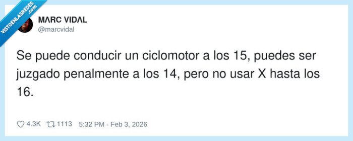 ciclomotor,justicia,adolescentes,redessociales,edad
