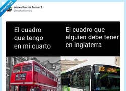 Enlace a Yo con el bus de Londres: “qué mítico”. Ellos con el mío: “¿y esto por qué pone Bilbao Santurtzi?”, por @euskadifumar2