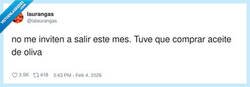 Enlace a Este mes mi plan social es mojar pan y ya si eso hablamos, por @lalaurangas