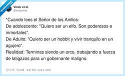 Enlace a Soñaba con ser Legolas y he acabado currando de orco para el jefe final