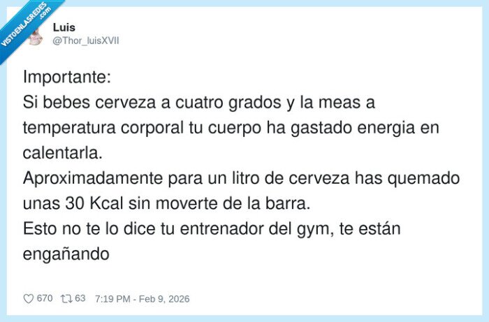 cerveza,temperatura,importante,entrenador,calentarla,enga&ntilde;ando
