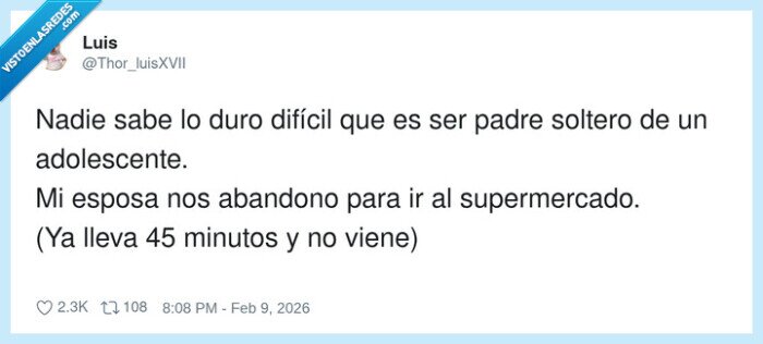 padre_solo,adolescente,esposa,supermercado,45_minutos