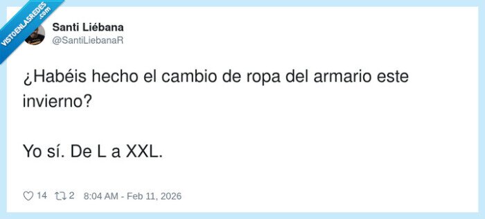 ropa,talla,cambio,invierno,XXL