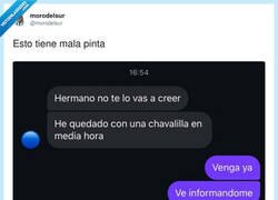 Enlace a Cuando la cita era en media hora y acabas conociendo a toda la plantilla de la comisaría, por @morodelsur