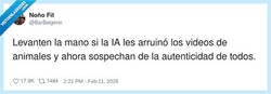 Enlace a Yo viendo a un gato hacer algo gracioso: vale, ¿pero cuántos prompts lleva eso?, por @BarBalgerei