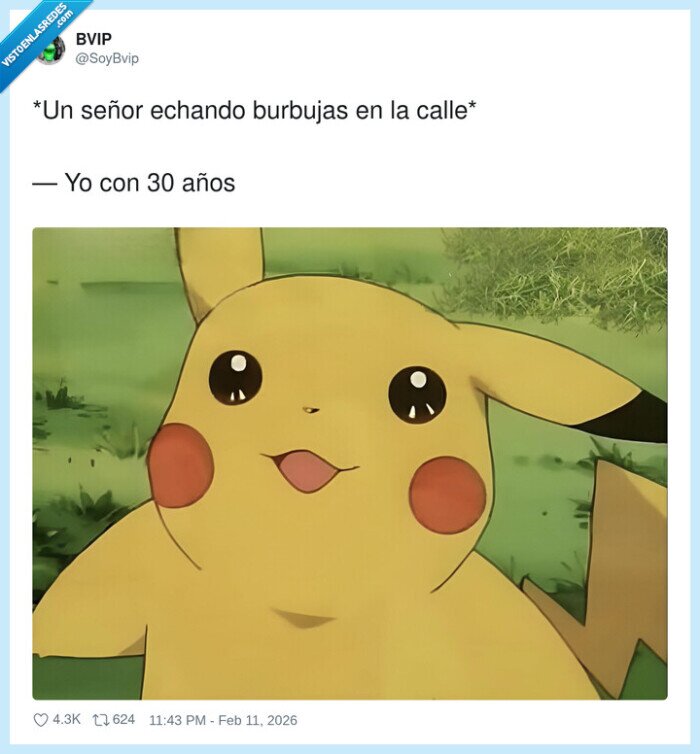 burbujas,pikachu,30a&ntilde;os,infantil,sonrisa
