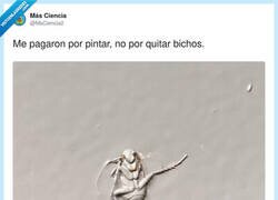 Enlace a El pintor: «Te lo dejo en blanco roto… con sorpresa incluida», por @MsCiencia2