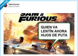 Enlace a Too Sam Too Furious, por @MemesTablita