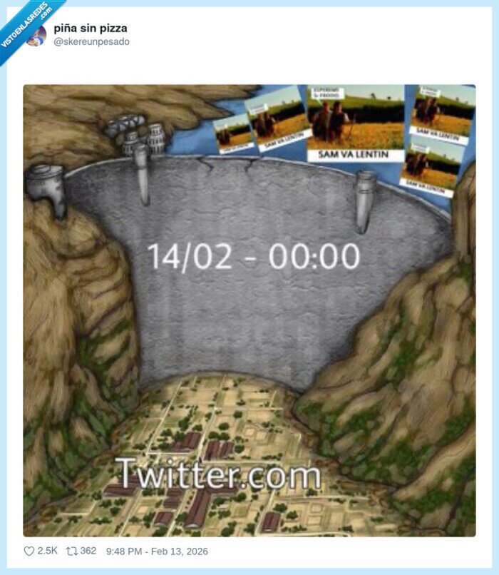 valentin,14febrero,amor,redes,twitt,sam va lentin