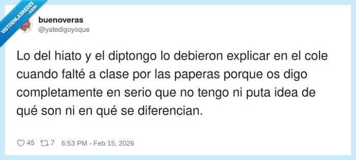 hiato,diptongo,escuela,dudas,lengua