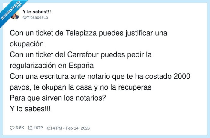 Telepizza,okupaci&oacute;n,Carrefour,regularizaci&oacute;n,notario